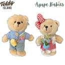 Teddy Island Teddy Bear Pairs - 6 Colors