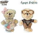 Teddy Island Teddy Bear Pairs - 6 Colors