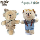 Teddy Island Teddy Bear Pairs - 6 Colors