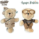 Teddy Island Teddy Bear Pairs - 6 Colors