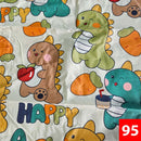 Lucky Baby Deluxe Toddler Bed With Sheets - 13 Fabric Designs