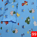 Lucky Baby Deluxe Toddler Bed With Sheets - 13 Fabric Designs