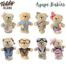 Teddy Island Teddy Bear Pairs - 6 Colors