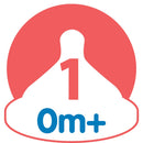 [Bundle of 2] Dr Brown's  W-N Silicone Options+ Nipple, 2-Pack