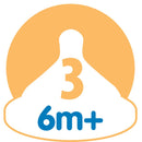 [Bundle of 2] Dr Brown's  W-N Silicone Options+ Nipple, 2-Pack