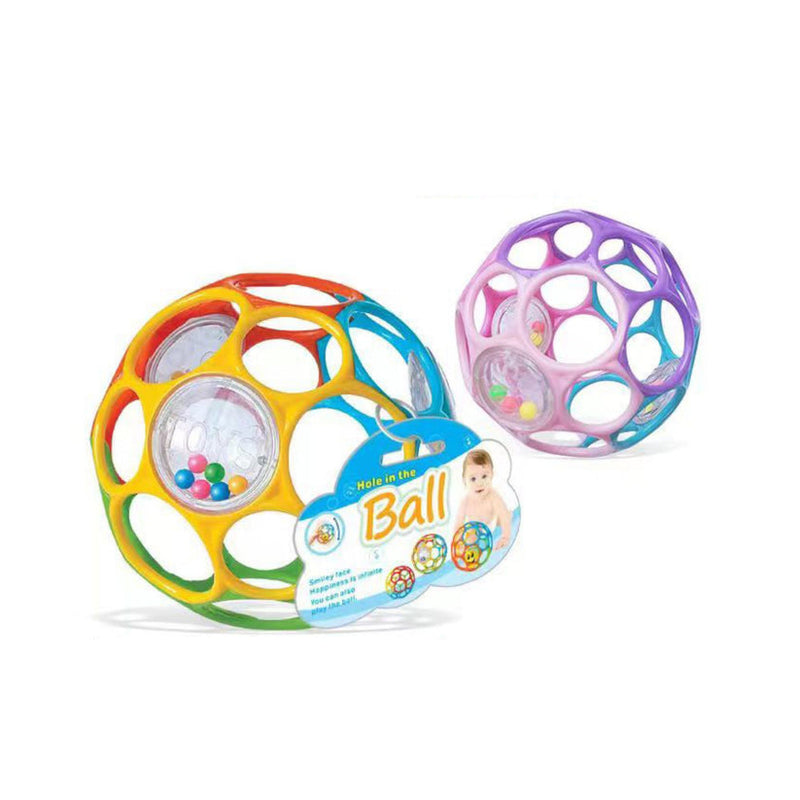 [3-Pack] Maya & Friends Soft Oball With Beads (Assorted Colours)