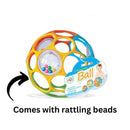 [3-Pack] Maya & Friends Soft Oball With Beads (Assorted Colours)