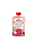 [Exp: 2026] (Bundle of 6) Holle Organic Pouch - Zebra Beet , Apple & Banana with Beetroot 100g - From 6 Months