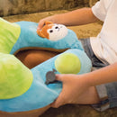 Travelmall 3D Inflatable Neck Pillow with Patented Pump - Shiba Inu