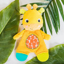 [2 Pack] Bright Starts Snuggle & Teethe Plush Peg - 2 Designs