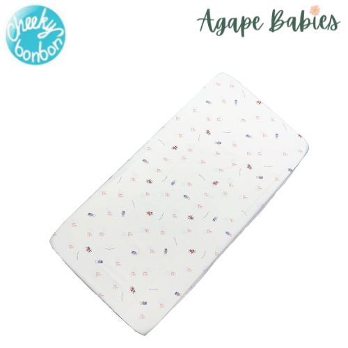 Cheeky Bon Bon Fitted Sheet For Baby Mattress