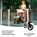 [1-Year Warranty]  KinderKraft Baby Stroller Apino - 3 Color