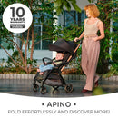 [1-Year Warranty]  KinderKraft Baby Stroller Apino - 3 Color