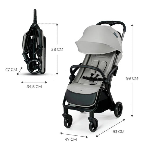 [2-Year Warranty] KinderKraft Baby Stroller Apino - 3 Color