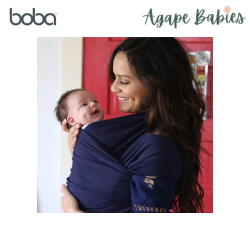 Boba Baby Wrap - Navy Blue - Free One Year Warranty