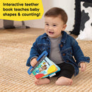 [2-Pack] Baby Einstein Farm Explorers Teether Book Shapes