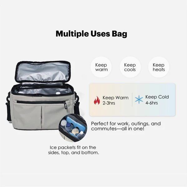 Hamilton Ezze Backpack with Detachable Cooler Bag - 3 Colors