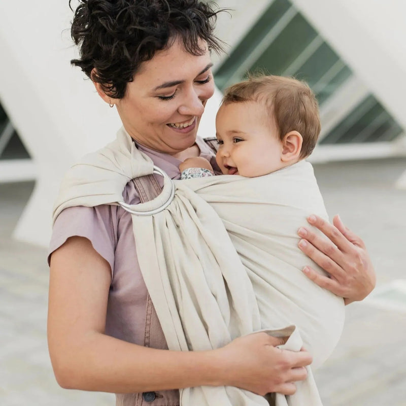 Boba Linen Bamboo Blend Ring Sling - 3 Colors
