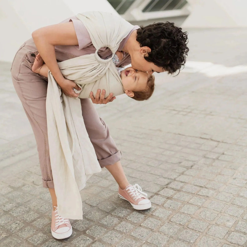 Boba Linen Bamboo Blend Ring Sling - 3 Colors