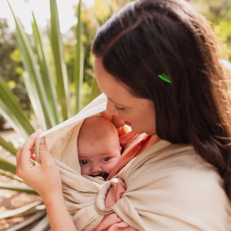 Boba Linen Bamboo Blend Ring Sling - 3 Colors