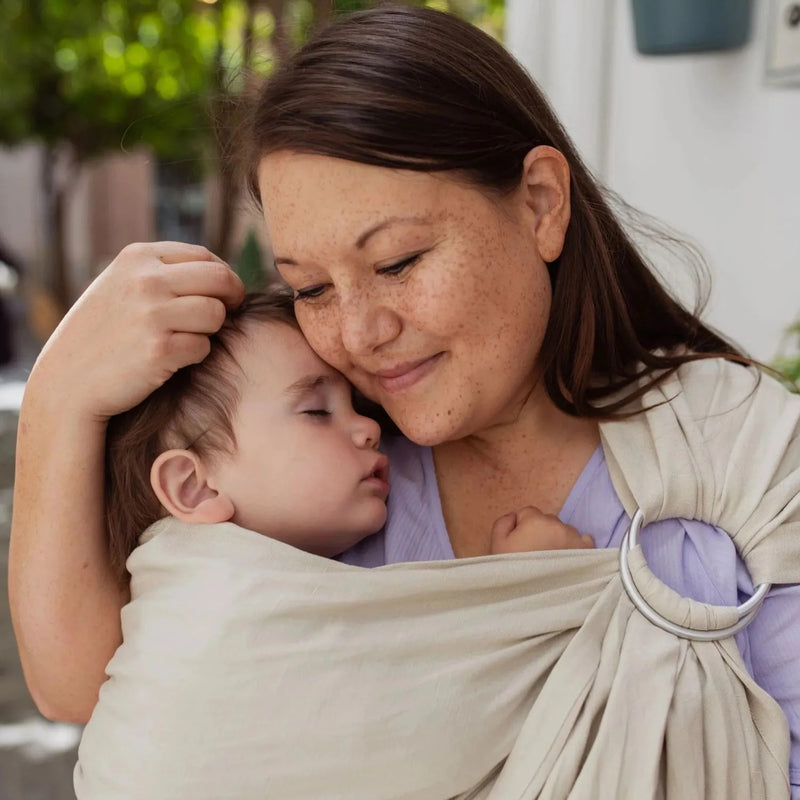 Boba Linen Bamboo Blend Ring Sling - 3 Colors