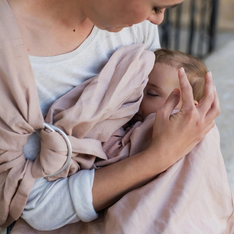 Boba Linen Bamboo Blend Ring Sling - 3 Colors