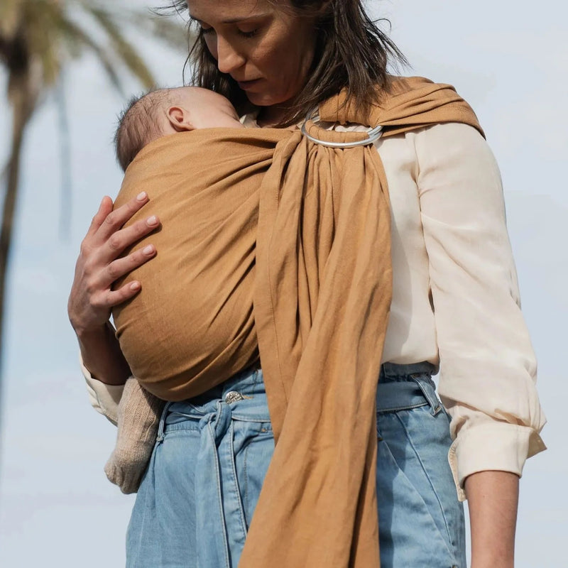 Boba Linen Bamboo Blend Ring Sling - 3 Colors