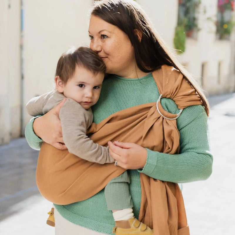 Boba Linen Bamboo Blend Ring Sling - 3 Colors
