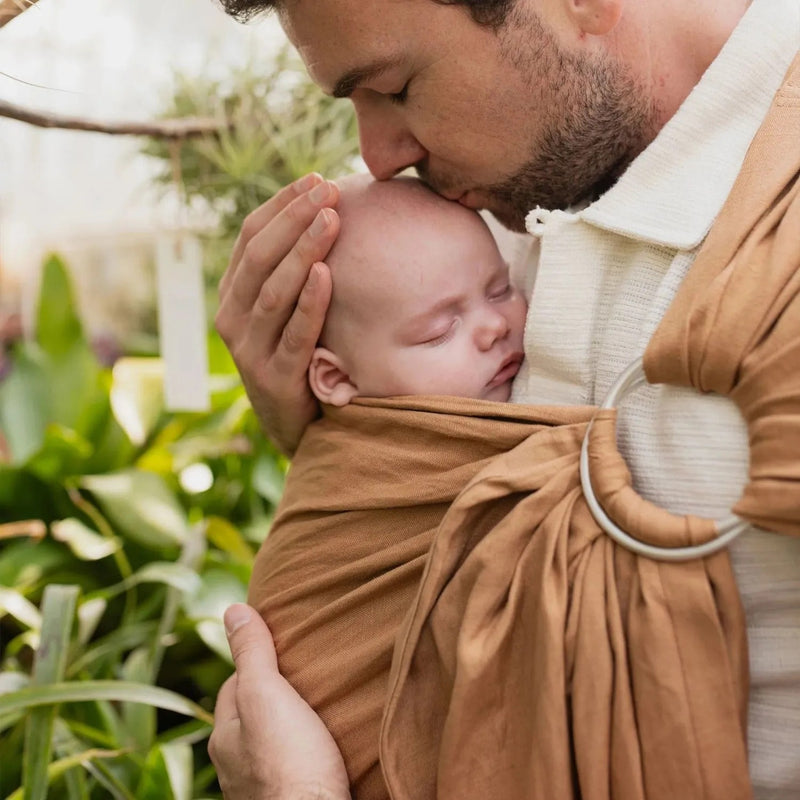 Boba Linen Bamboo Blend Ring Sling - 3 Colors