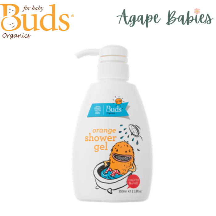 Buds For Kids Orange Shower Gel 350ml Exp: 02/26