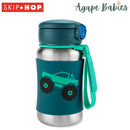 Skip Hop Spark Style Stainless Steel Straw Bottle - Truck