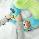 Travelmall 3D Inflatable Neck Pillow with Patented Pump - Shiba Inu