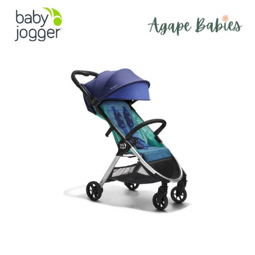 (1 Yr Local Warranty)Baby Jogger City Tour 2 Stroller Limited Edition - Coastal - FOC Belly Bar,Rain Cover & Travel Bag