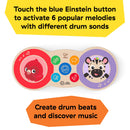 Baby Einstein Upbeat Tunes Magic Touch Wooden Drum Musical Toy