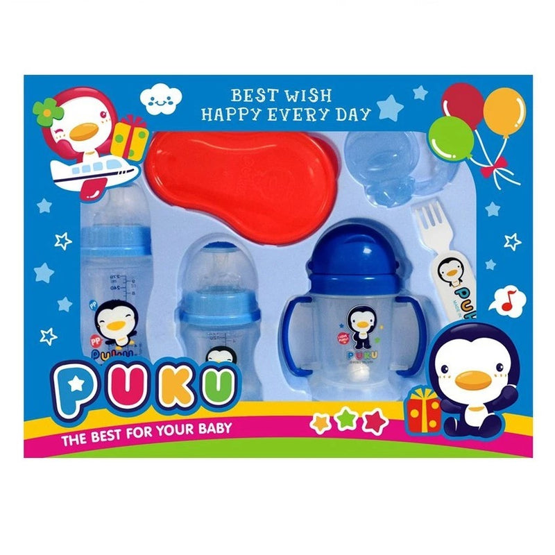 Puku Baby Feeding Gift Set