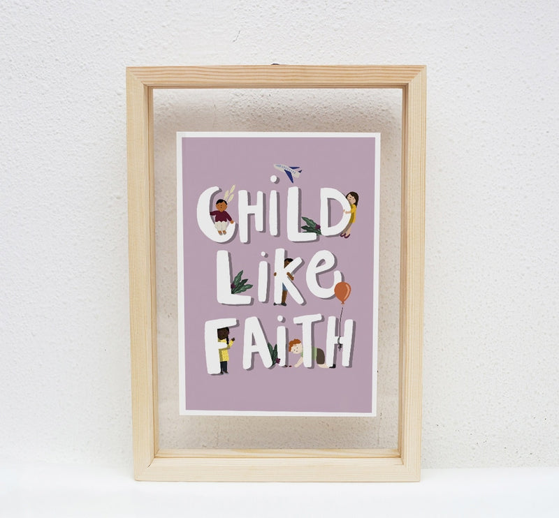 Kristen Kiong  Child-like Faith | Poster