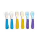 [2-Pack]Munchkin ColorReveal ™ Colour Changing Toddler Forks & Spoons