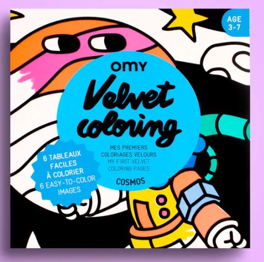 OMY Velvet Coloring - 4 Designs