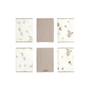 Tutti Bambini Cot Wraps 6pk - 3 Designs