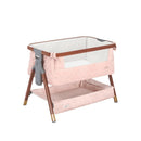 Tutti Bambini CoZee Luxe Mini Me Crib - Walnut/Blush