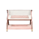 Tutti Bambini CoZee Luxe Mini Me Crib - Walnut/Blush