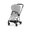 Cybex Mios Frame Matt Black + Seat Pack Sepia Black (Bundle Pack)