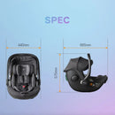 Daiichi Bliva i-Size Infant Car Seat (ADAC Rating 1.4) - 2 Colors