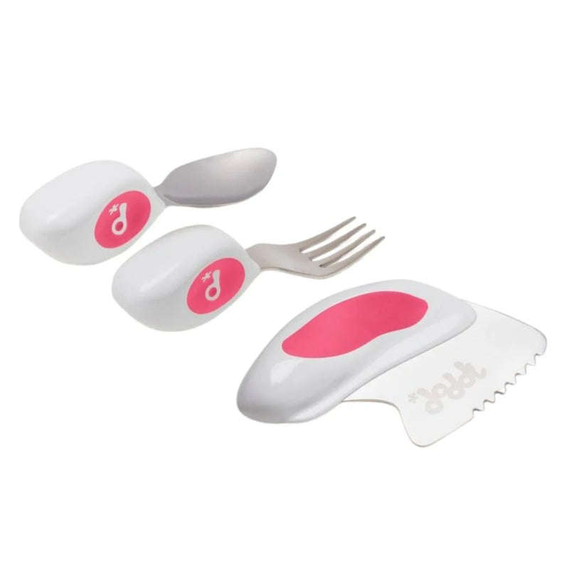 Doddl Toddler Knife, Fork & Spoon Set - 2 Colors