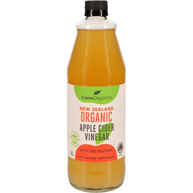 [2 Pack] Ceres Organics Raw Apple Cider Vinegar - 750ml