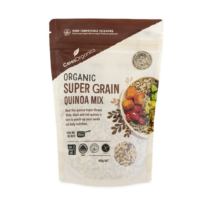 [2 Pack] Ceres Organics Super Grain Mix (Amaranth & Quinoa Blend) - 400g