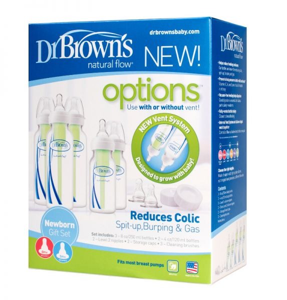 Dr Brown's PP Narrow-Neck Options+  Newborn Feeding Set