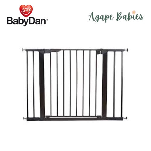 Baby Dan Premier Pressure Fit Safety Gate With 4 Extension (Black)