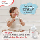 Pigeon Softouch Drinking Straw Set (12M+)