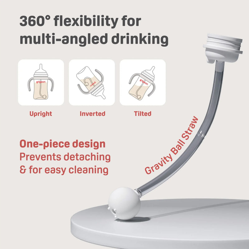 Pigeon Softouch Drinking Straw Set